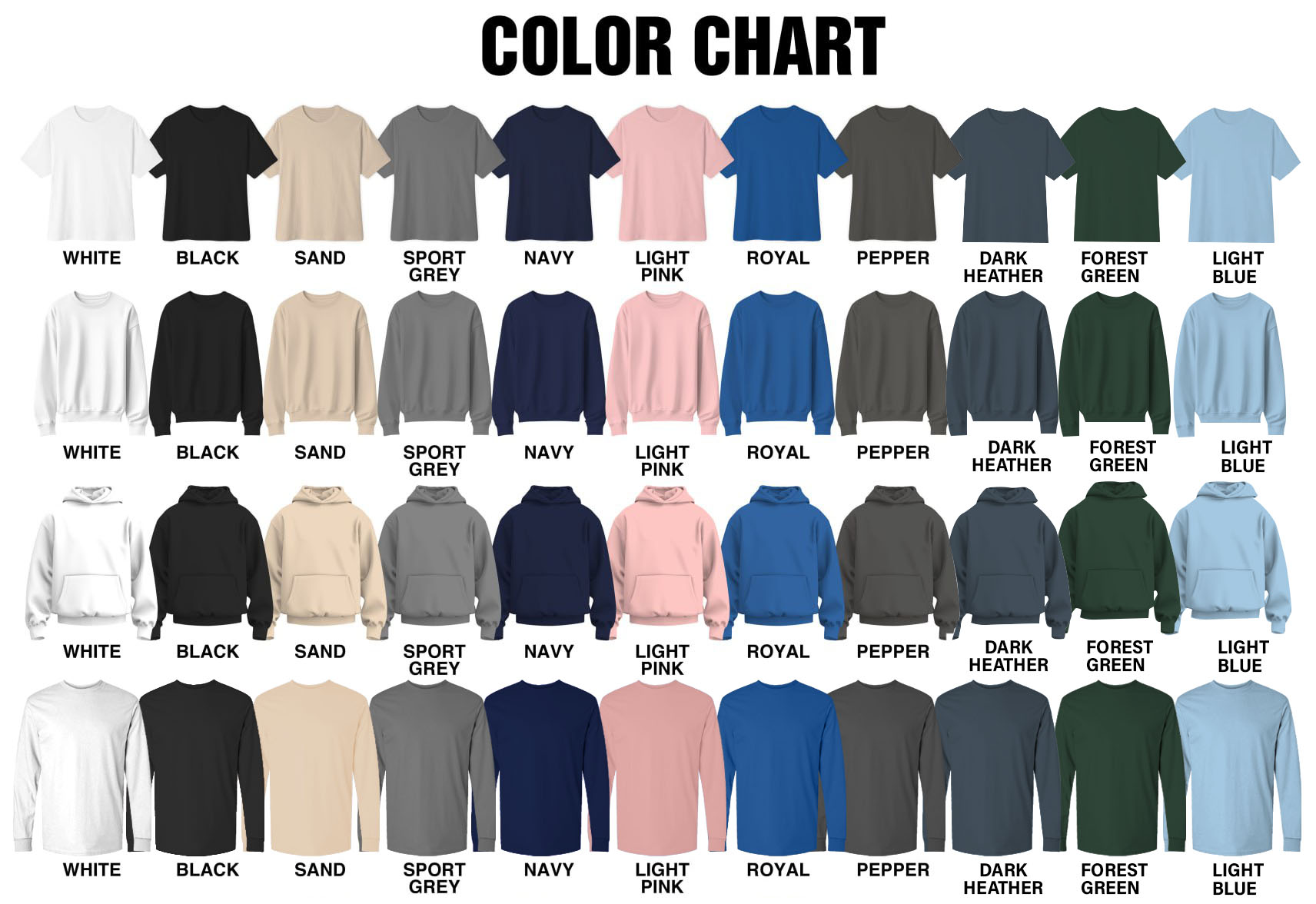 Color Chart